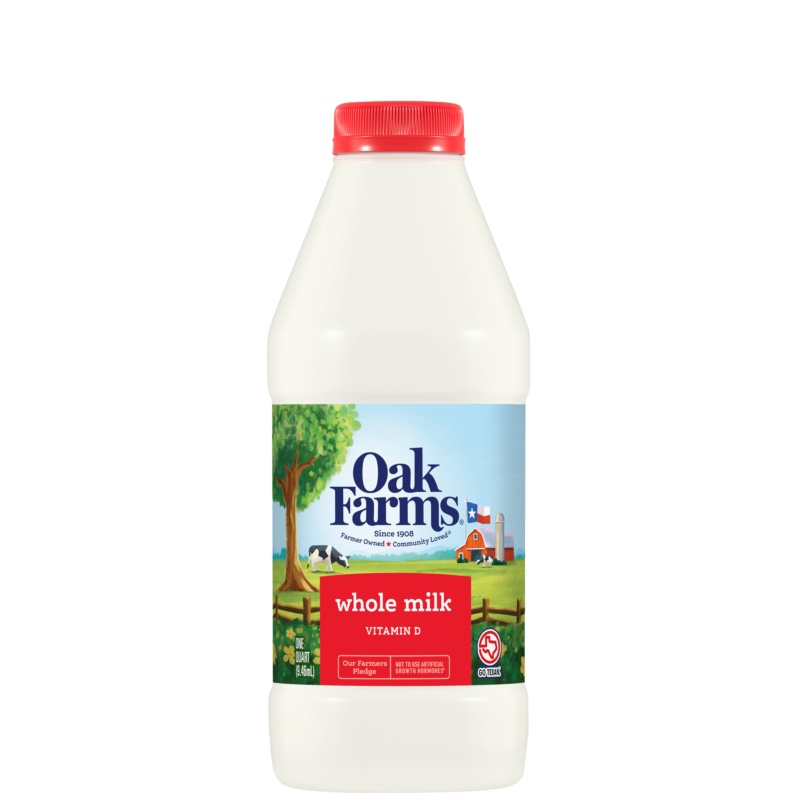 Whole Milk Plastic Quart